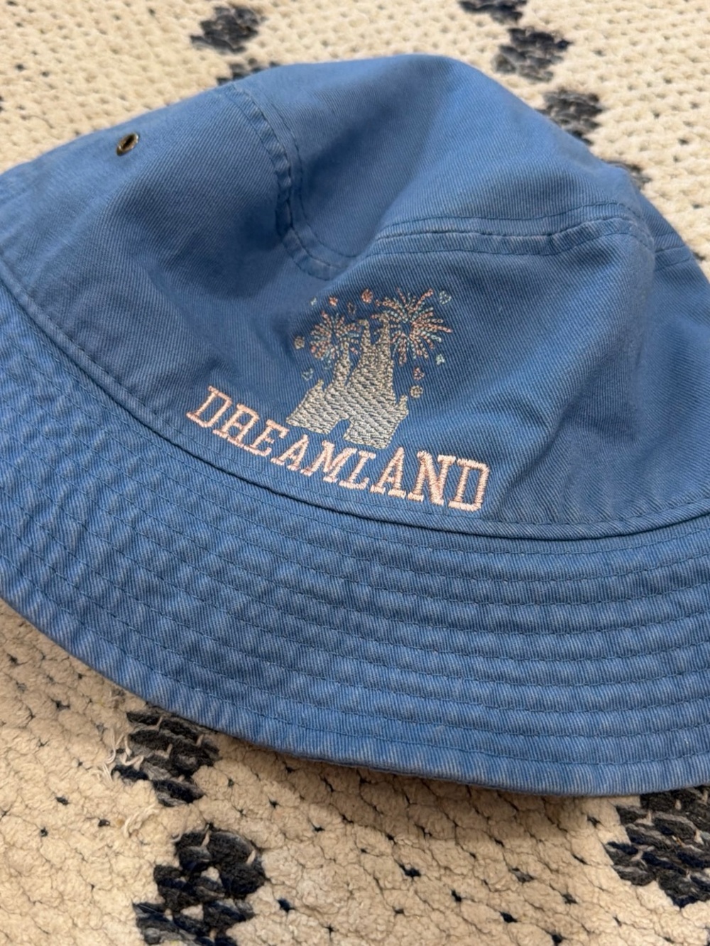 Dreamland Blue Kids Bucket Hat